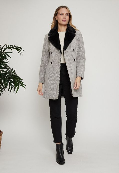 Chaqueton Espiga Gris Ma Griffe 17302124050102-0