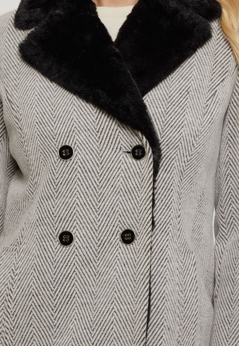 Chaqueton Espiga Gris Ma Griffe 17302124050102-1