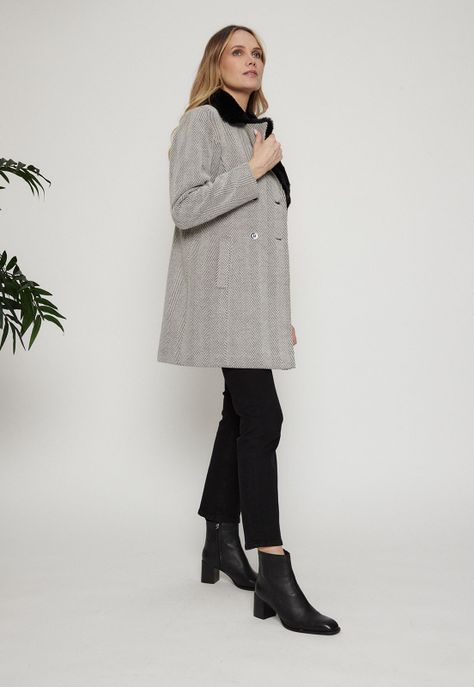 Chaqueton Espiga Gris Ma Griffe 17302124050102-3