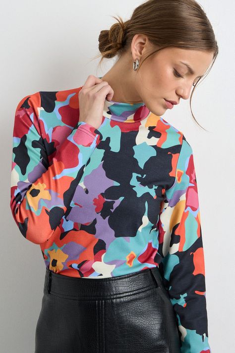 Polera Manga Larga Mujer  14320125059102-1