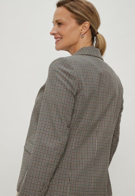 Blazer Cuadrille Negro Ma Griffe 16102124053102-4