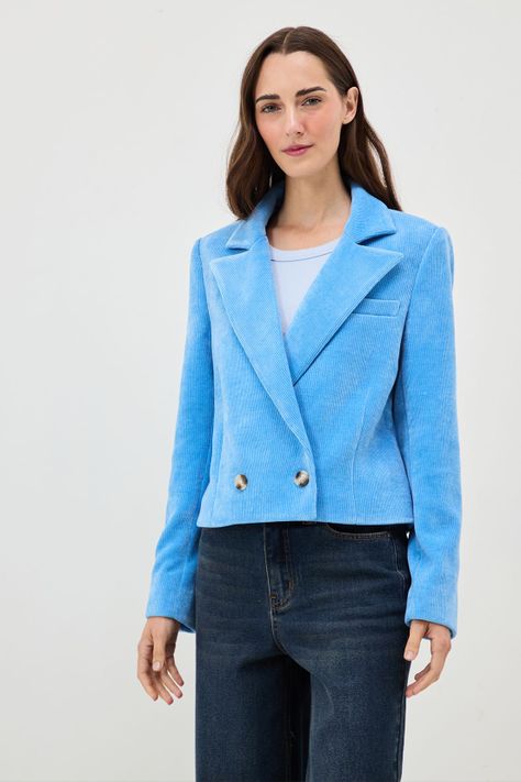 Blazer Liso Celeste 16020125017110-0