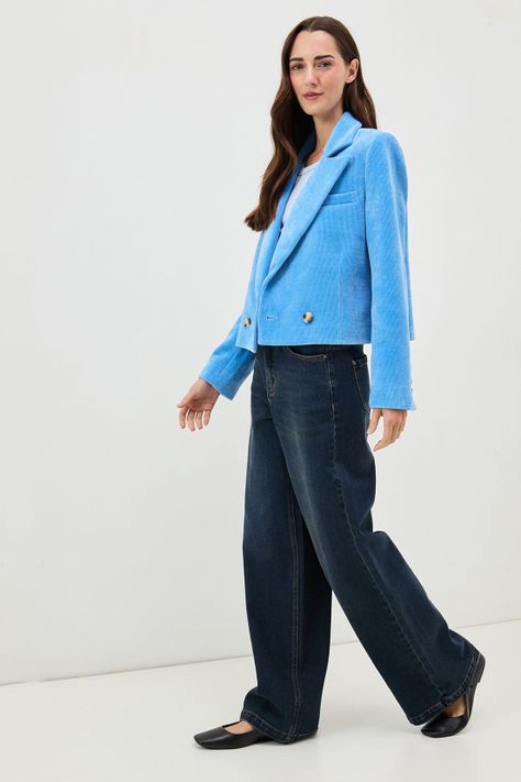 Blazer Liso Celeste 16020125017110-3