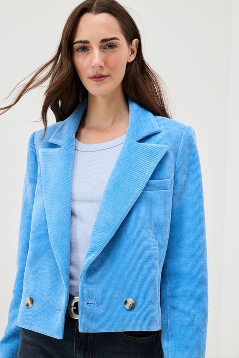 Blazer Liso Celeste 16020125017110-4