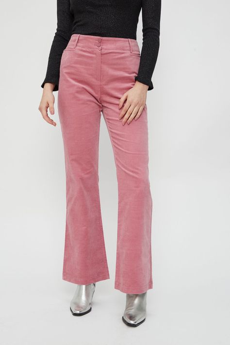 Pantalon Liso Rosado iO 11020124016123-1