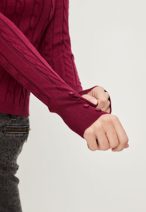 Sweater Liso Morado iO 18120224001121-2