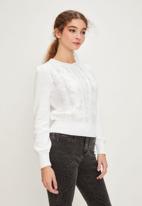 Sweater Liso Blanco iO 18120224052105-3