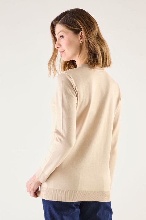 Sweater Liso Beige 18104125003106-2