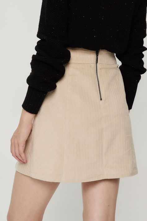 Falda Lisa Beige iO 12020124054106-3