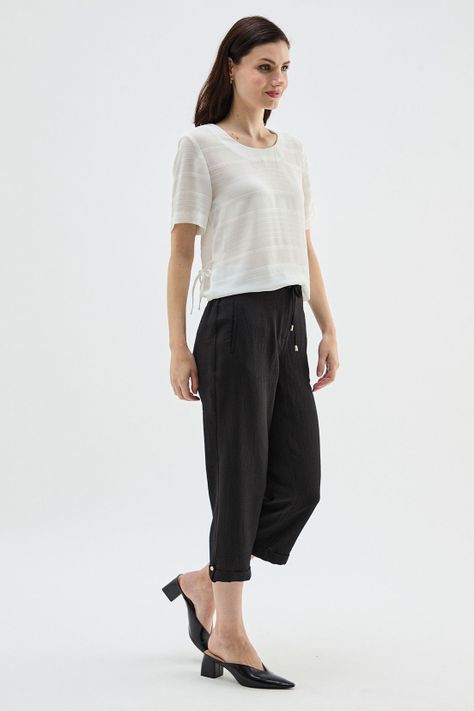 Blusa Calidad Textura Crudo Ma Griffe 14002224069105-2