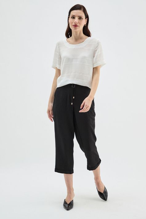 Blusa Calidad Textura Crudo Ma Griffe 14002224069105-4