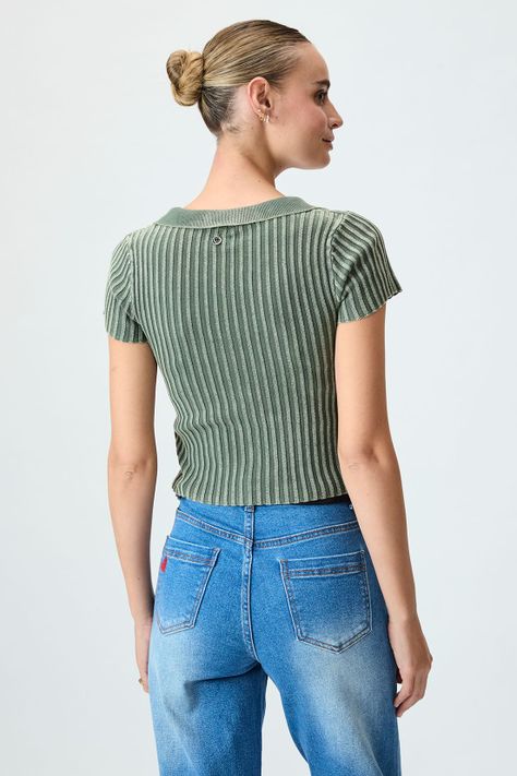 Polera Lisa verde iO 18120125006107-3