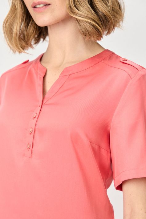 Vestido Tencel coral Ma Griffe 13002224055133-1