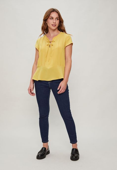 Blusa Lisa Mostaza Ash 14007124052314-2