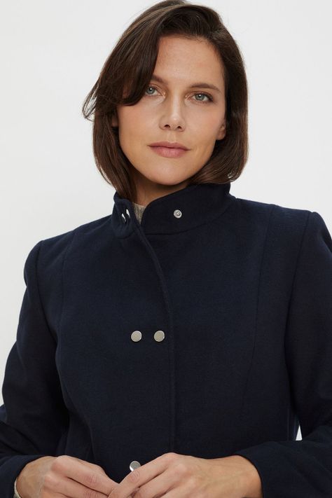 Chaqueton Liso Azul Ma Griffe 17202124053104-2