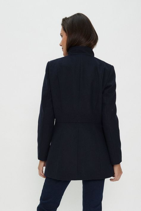 Chaqueton Liso Azul Ma Griffe 17202124053104-4