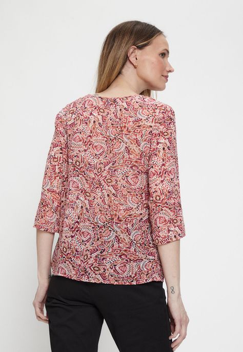 Blusa Fantasia Rosado Ma Griffe 14102224055123-3