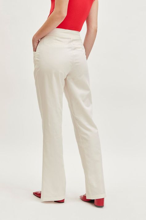 Pantalon Liso Blanco iO 11020224054105-4