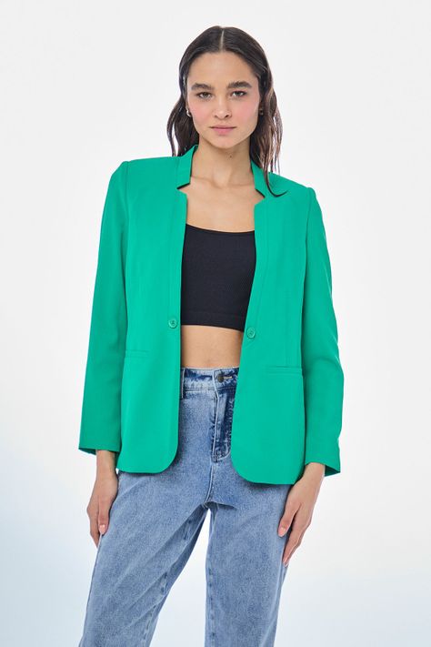 Blazer Liso Verde Oliva iO 16020224064107-0