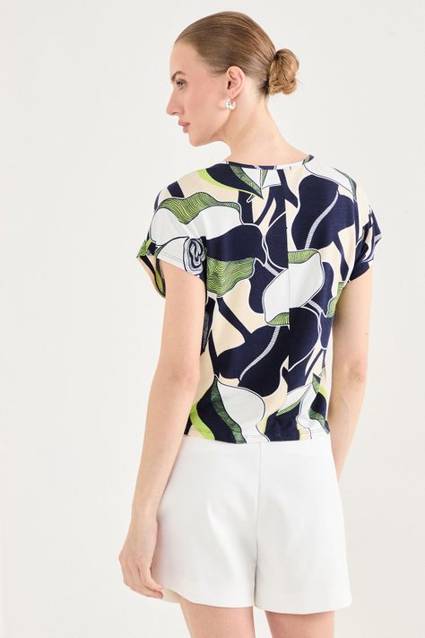 Polera Estampada verde musgo 14604224020107-2