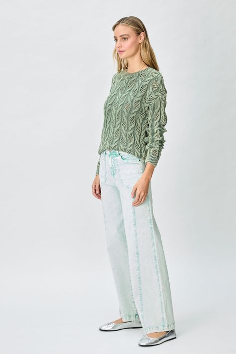 Sweater Liso verde musgo iO 18120125003107-2
