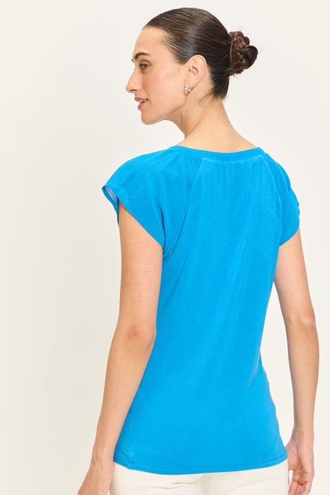 Polera Estampada Azul Ash 14604224001104-2