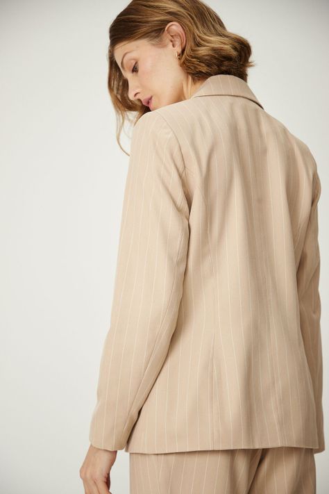 Blazer Fantasia Beige Ma Griffe 16102224052106-4