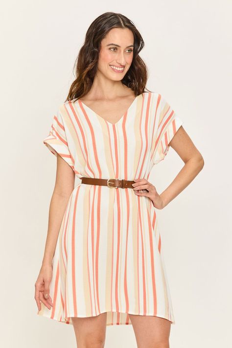 Vestido Estampado Crudo Ash 13107224004105-1