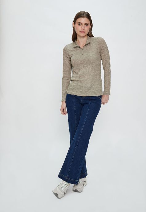 Polera Lisa Beige Ash 14207124058106-1