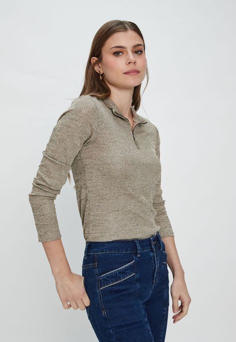 Polera Lisa Beige Ash 14207124058106-3