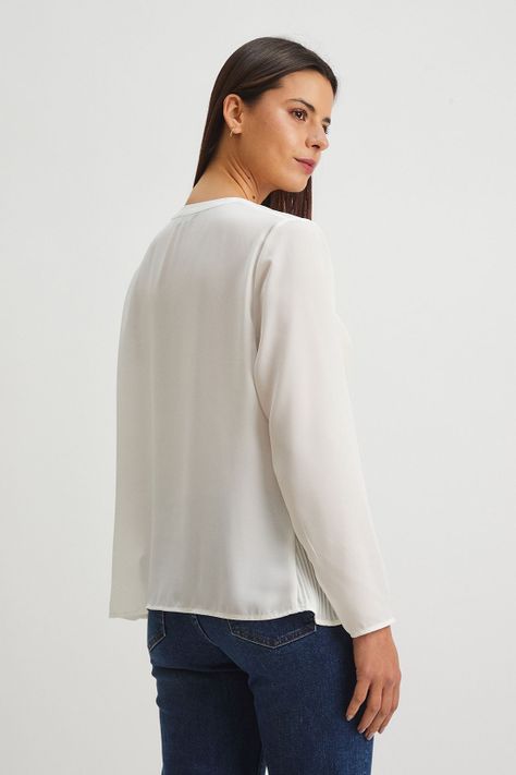 Blusa Lisa Blanco Ash 14007224002105-4