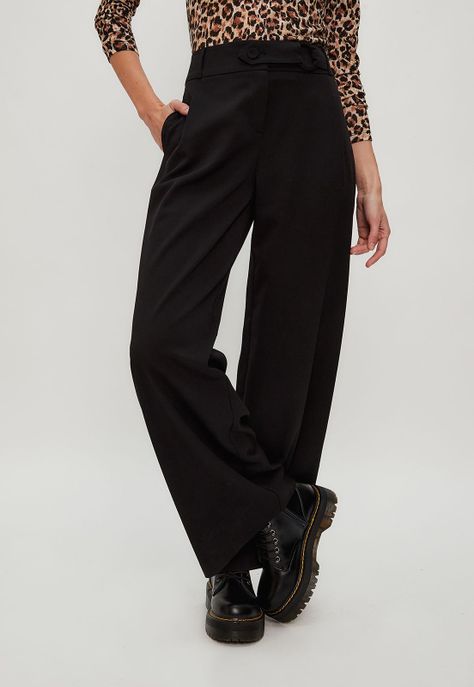 Pantalon Liso Negro iO 11020224002102-1