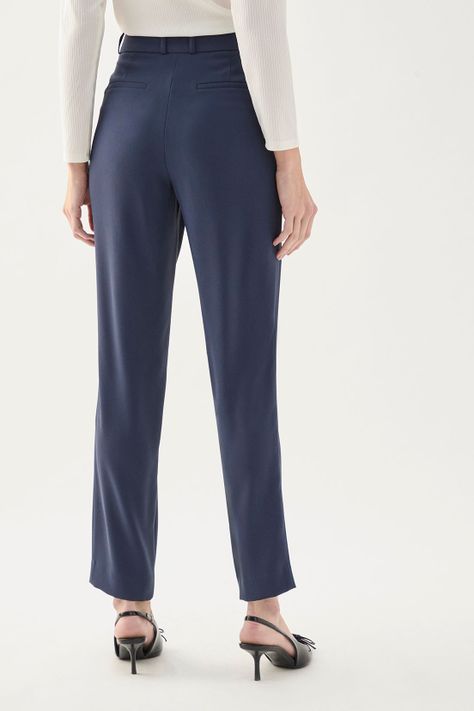 Pantalon Liso Azul 11004125002104-4