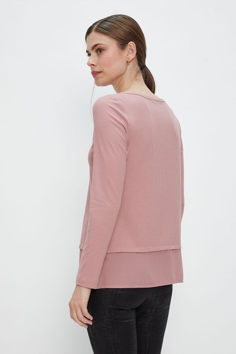 Polera Lisa Rosado Ash 14207224002123-4