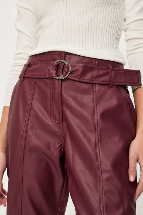 Pantalon Liso Burdeo iO 11020224051112-1