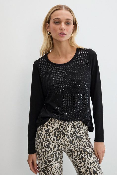Polera Lisa Negro 14204125007102-0