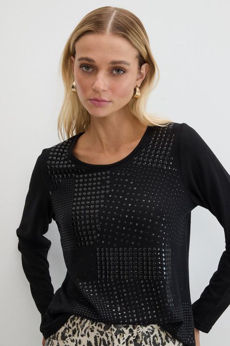 Polera Lisa Negro 14204125007102-1
