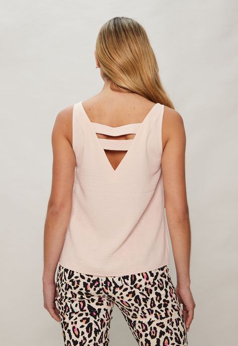 Top Liso Con Capa Rosado Ash 14007124050123-2