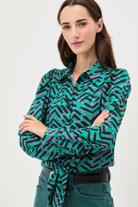 Blusa Fantasia Verde 14120125058217-1