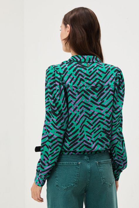 Blusa Fantasia Verde 14120125058217-2