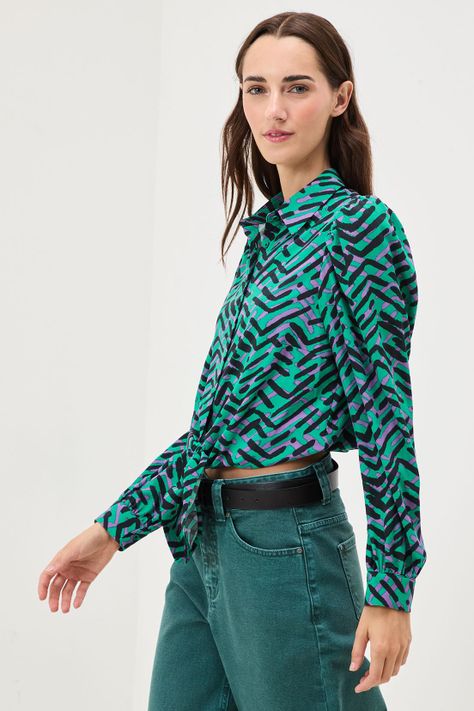 Blusa Fantasia Verde 14120125058217-3