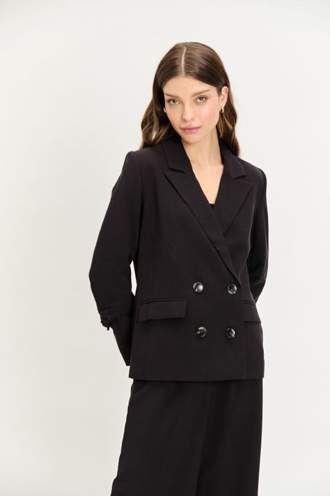 Blazer Liso Negro iO 16020224017102-0
