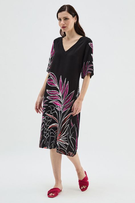 Vestido Fantasia Negro Ma Griffe 13104224002102-0