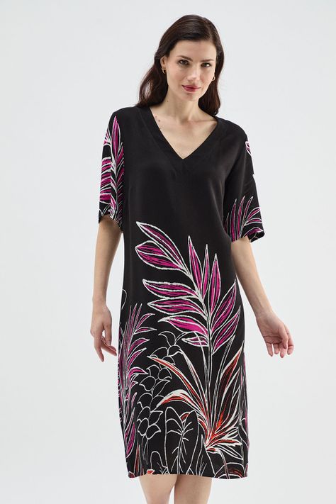 Vestido Fantasia Negro Ma Griffe 13104224002102-2