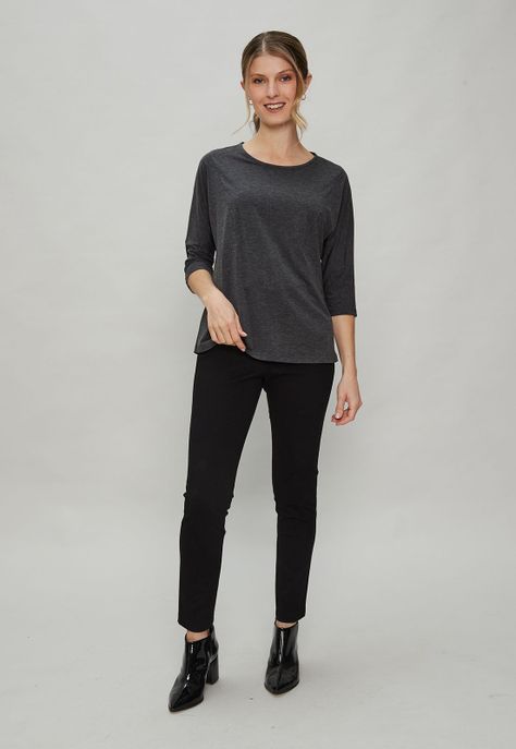 Polera Con Tachitas Gris Ma Griffe 14202124052163-2