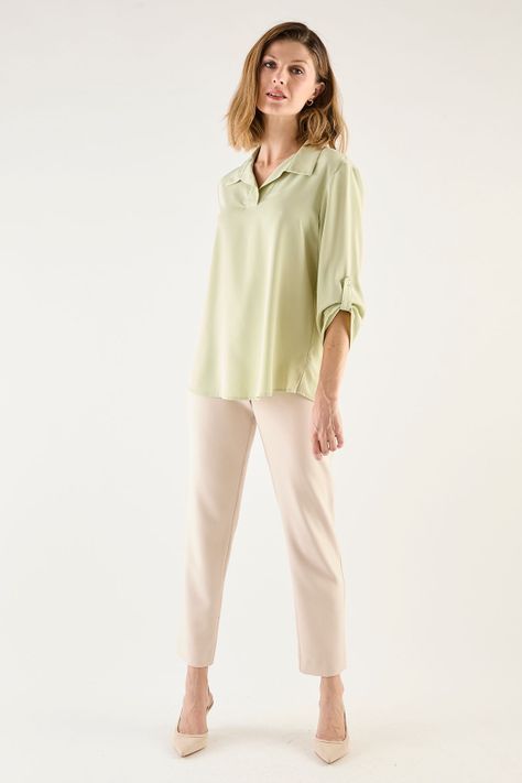 Blusa Lisa Verde 14004125002117-4