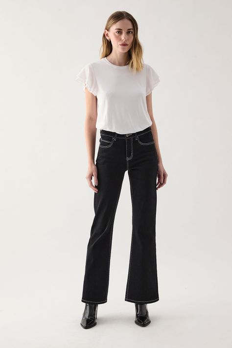 Jeans Liso Negro 11307125052102-3