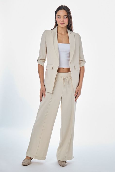 Blazer Liso Beige iO 16020224021106-4