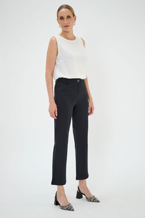 Pantalon Recto Negro Ma Griffe 11002125002102-3