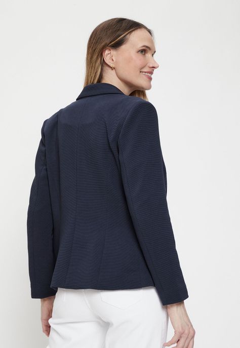 Blazer Liso Azul Ma Griffe 16002224002104-4